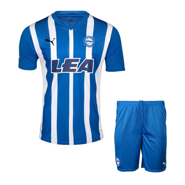 Camiseta Deportivo Alavés 1ª Niño 2023-2024